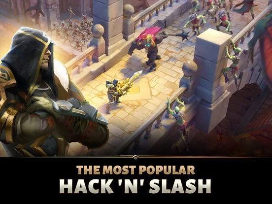 Изображение игры: Dungeon Hunter 5 - Multiplayer RPG on iOS