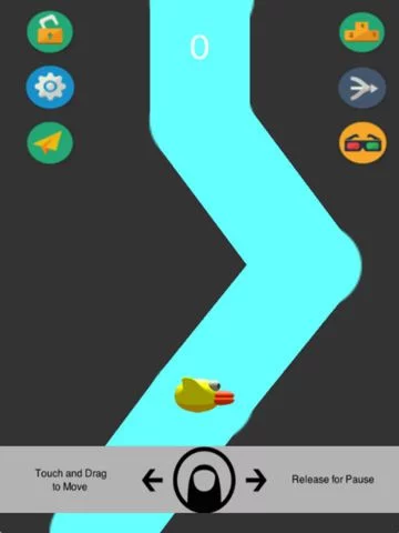 Изображение игры: Flappy The Line