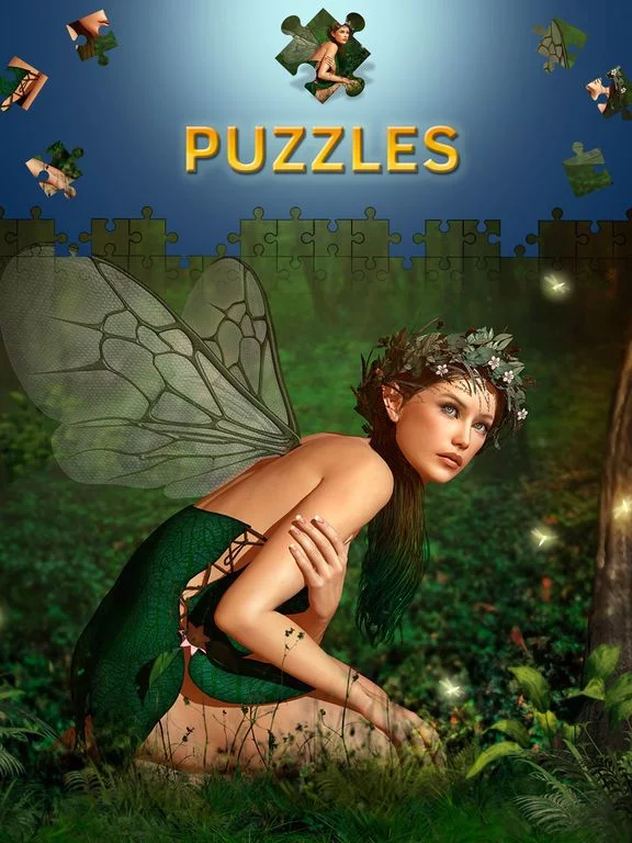 Изображение игры: Fantasy Jigsaw Puzzles. Premium
