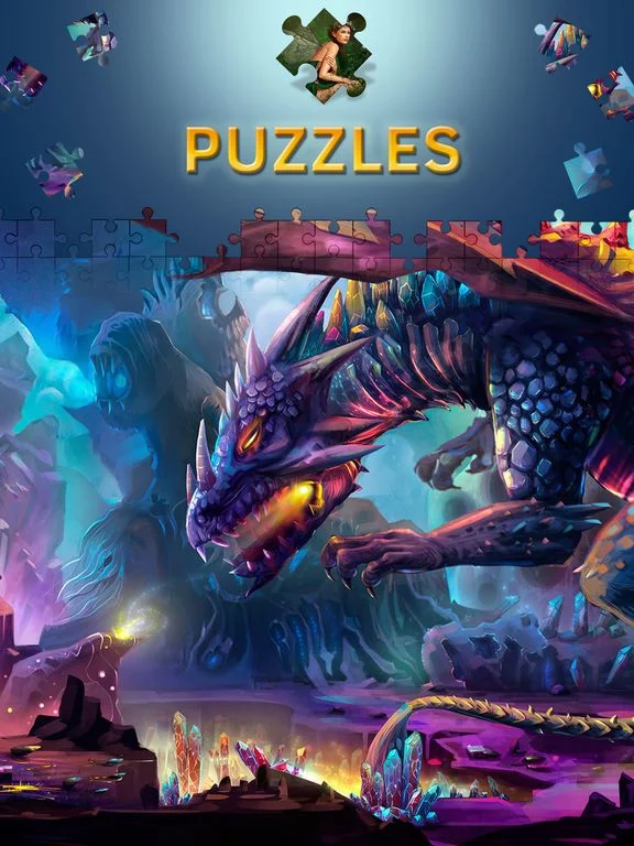 Изображение игры: Fantasy Jigsaw Puzzles. Premium