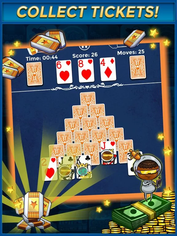 Изображение игры: Pyramid Solitaire Cash App