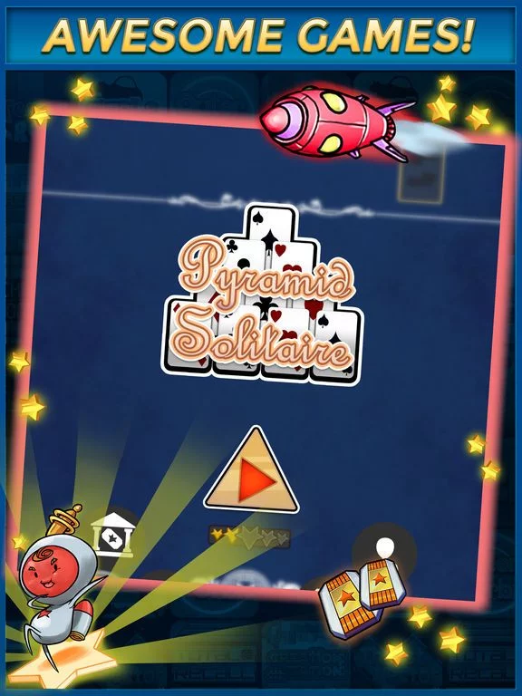 Изображение игры: Pyramid Solitaire Cash App
