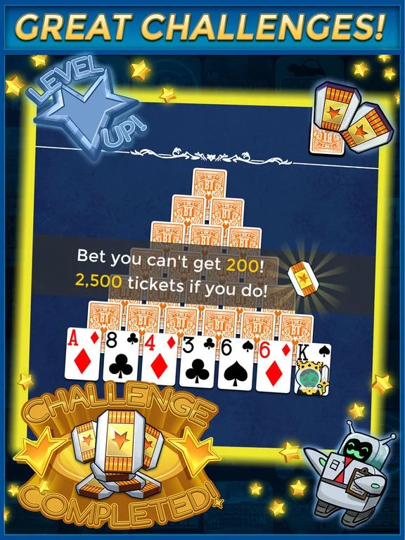 Изображение игры: Pyramid Solitaire Cash App