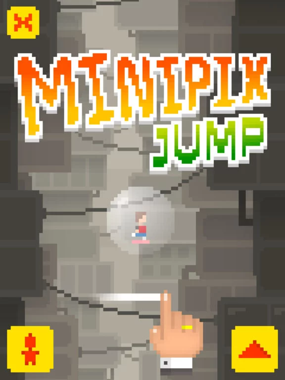 Изображение игры: MiniPix Jump