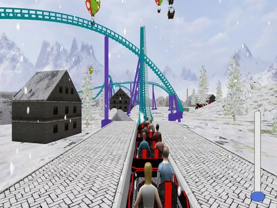 Изображение игры: Roller Coaster Park Simulation