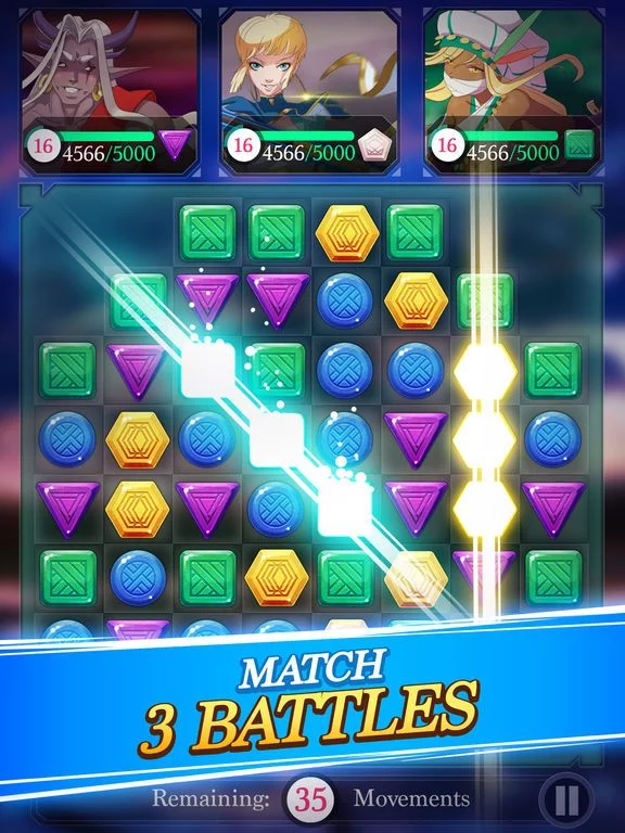Изображение игры: Puzzle Battle RPG - Epic Quest