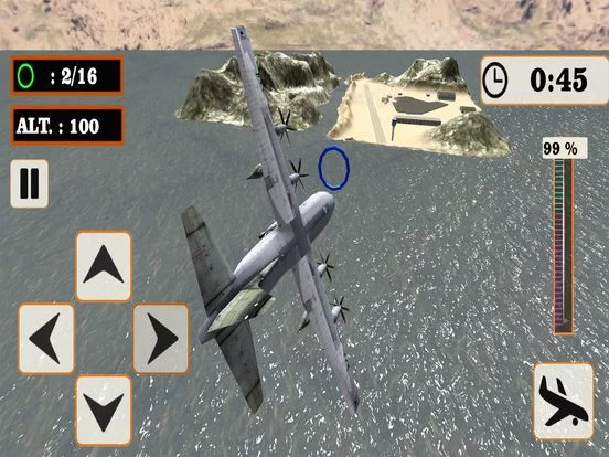 Изображение игры: Plane Simulator Flight Pilot Adventures