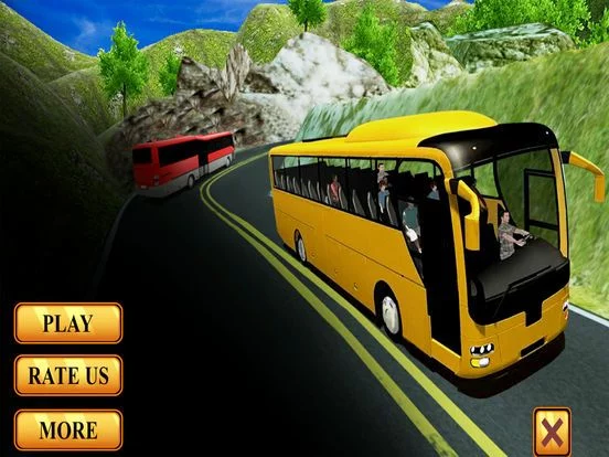Изображение игры: Bus off Road Driver Simulator Mountain Hill