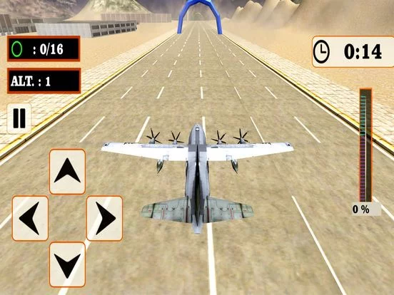 Изображение игры: Plane Simulator Flight Pilot Adventures