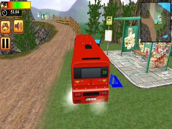 Изображение игры: Bus off Road Driver Simulator Mountain Hill