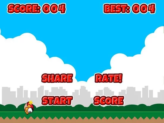 Изображение игры: Tiny Red Bird