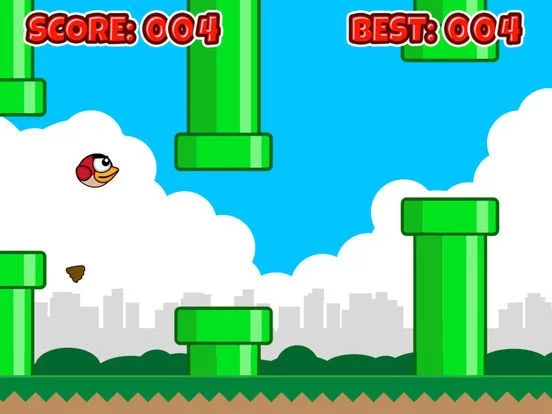 Изображение игры: Tiny Red Bird