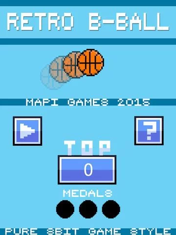 Изображение игры: Retro Basketball Free