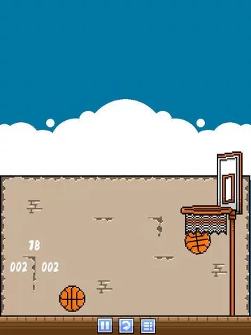 Изображение игры: Retro Basketball Free