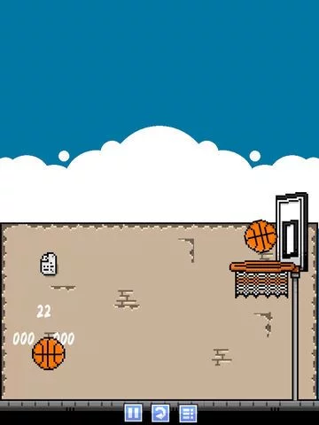 Изображение игры: Retro Basketball Free