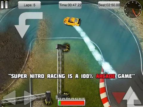 Изображение игры: Super Nitro Racing FREE