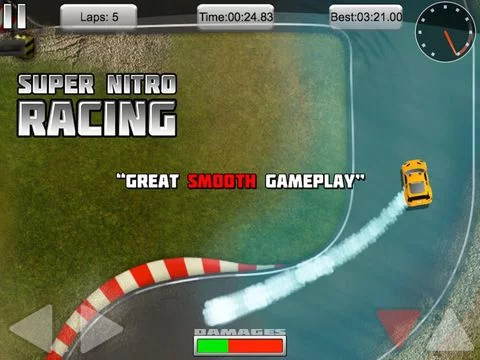 Изображение игры: Super Nitro Racing FREE