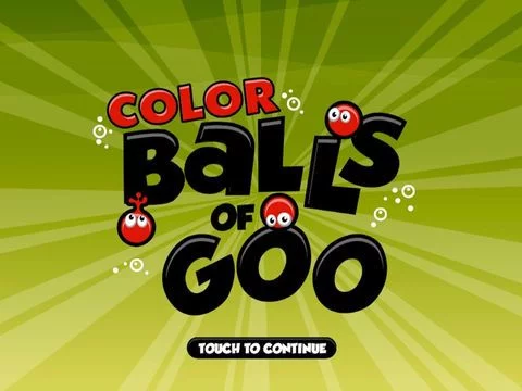 Изображение игры: Color Balls Of Goo FREE