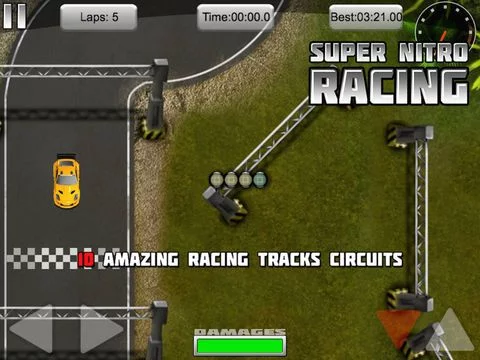 Изображение игры: Super Nitro Racing FREE