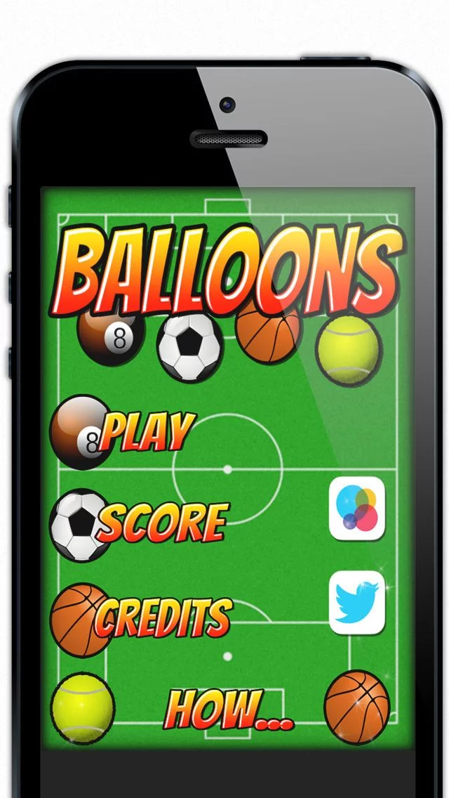 Изображение игры: Sport Balloons FREE