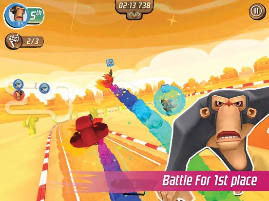 Изображение игры: Nitro Chimp Grand Prix