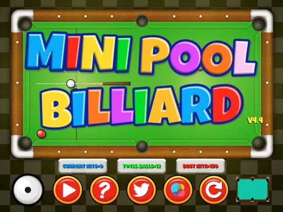 Изображение игры: Mini Pool Billiard