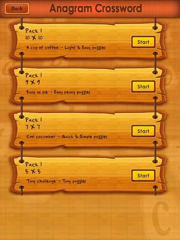Изображение игры: Easy Crossword - Anagram - Pack 1!