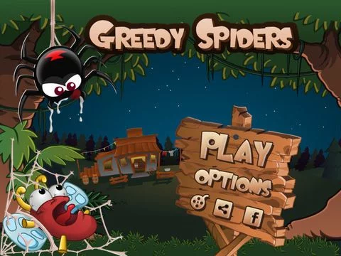 Изображение игры: Greedy Spiders HD