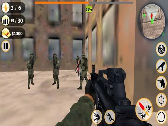 Изображение игры: Shoot Hunter Military Strike Sniper
