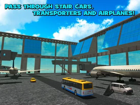 Изображение игры: City Airport Transport: Bus Simulator 3D