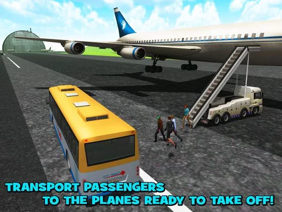 Изображение игры: City Airport Transport: Bus Simulator 3D