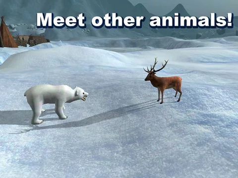 Изображение игры: Polar Bear Survival Simulator 3D Free