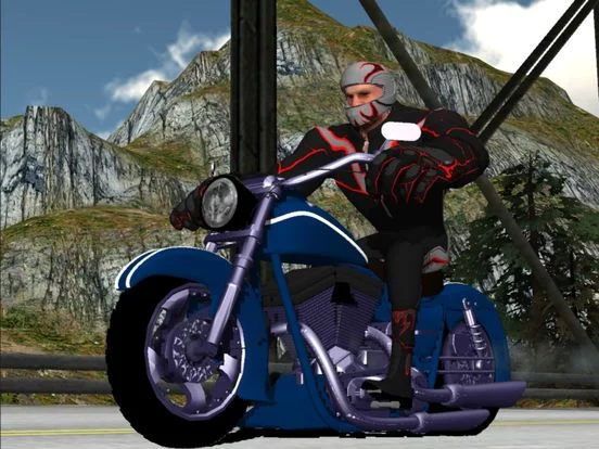 Изображение игры: Harley Motor Rider PRO