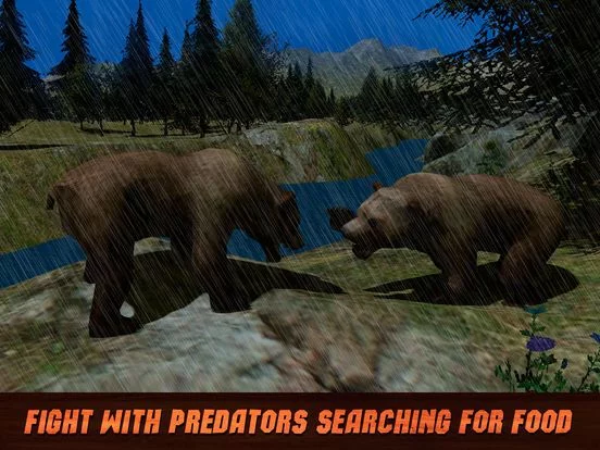 Изображение игры: Animal Survival: Wild Bear Simulator 3D