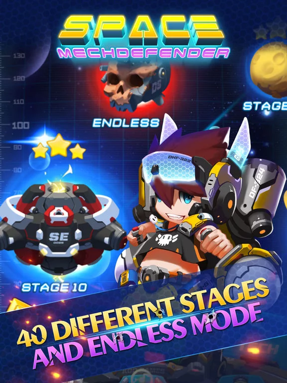 Изображение игры: Space:MechDefender