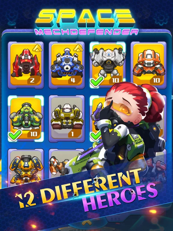 Изображение игры: Space:MechDefender