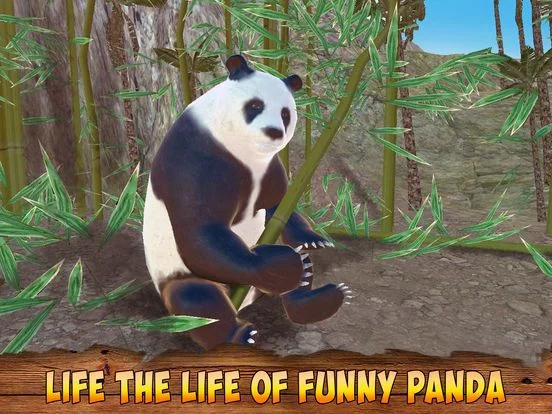 Изображение игры: Panda Bear Simulator 3D