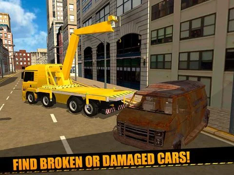 Изображение игры: Tow Truck Simulator: Car Transporter 3D