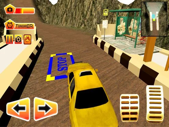 Изображение игры: Hillside Off Road Taxi Driver