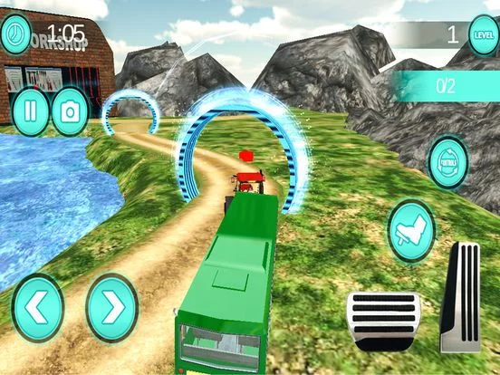 Изображение игры: Farming Tractor Haul Simulator