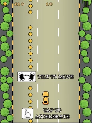 Изображение игры: 1st Pixel Car Race - Dangerous Pixels