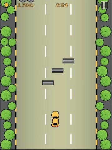 Изображение игры: 1st Pixel Car Race - Dangerous Pixels