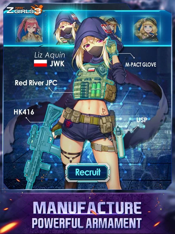 Изображение игры: Zgirls 3: Furies