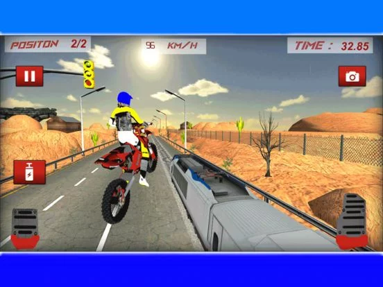 Изображение игры: Dirt Bike Racer