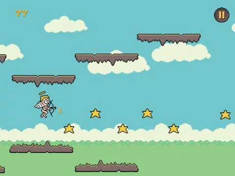 Изображение игры: Animated Cupid 8bit