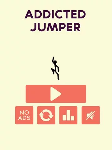 Изображение игры: Addicted Sticky Rock Jumper