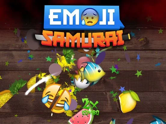 Изображение игры: Emoji Samurai: Slice and dice emojis!