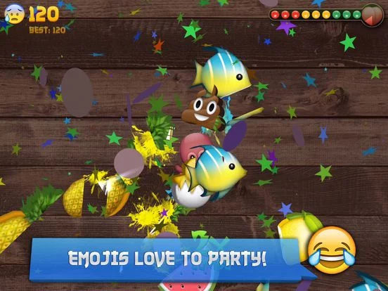 Изображение игры: Emoji Samurai: Slice and dice emojis!