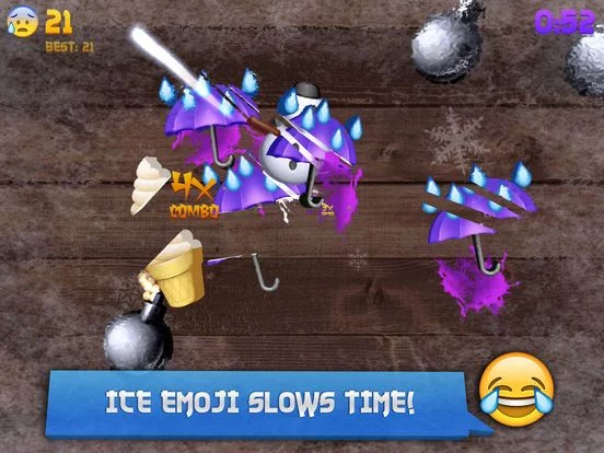 Изображение игры: Emoji Samurai: Slice and dice emojis!