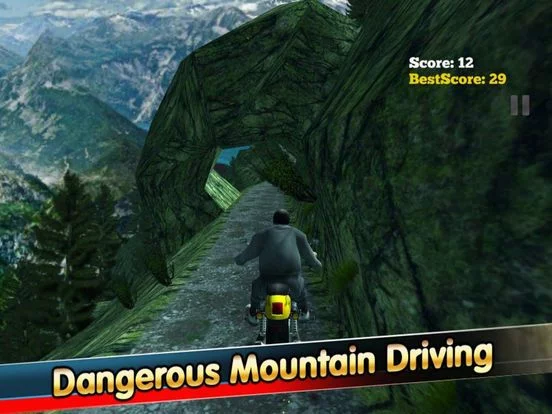Изображение игры: Moto Hill Road 2018